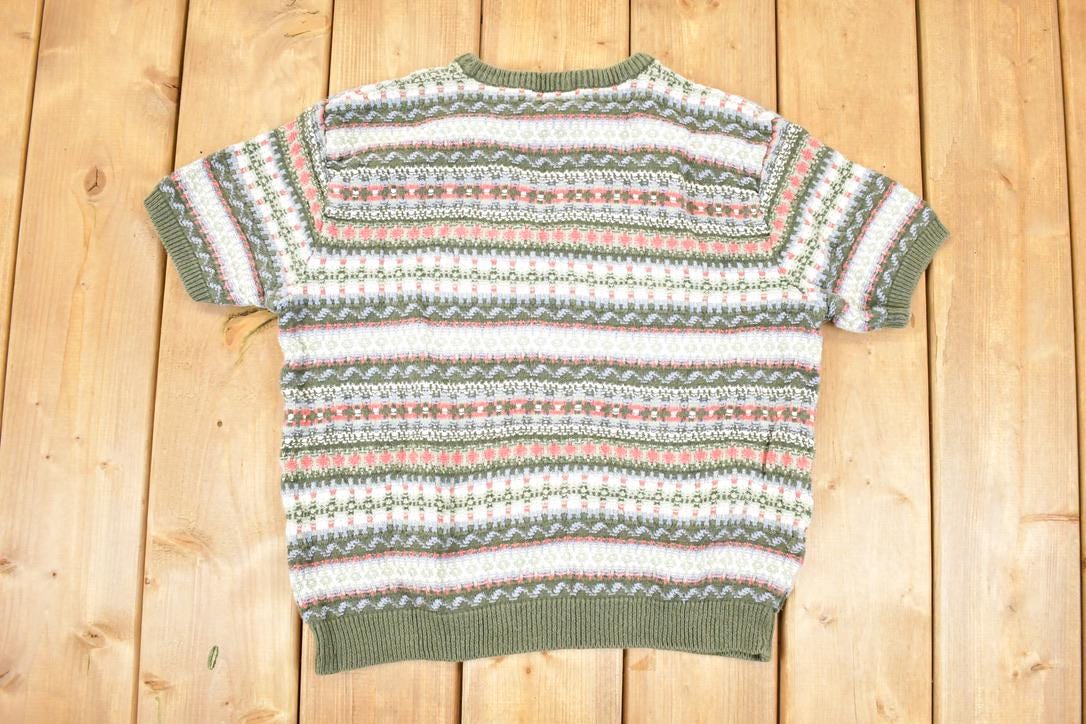 Vintage 1990s Christopher & Banks Knit Crewneck Sweater Women's L