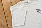 Vintage 1990s Distressed Crazy Frosty The Snowman Snowboarding T-Shirt