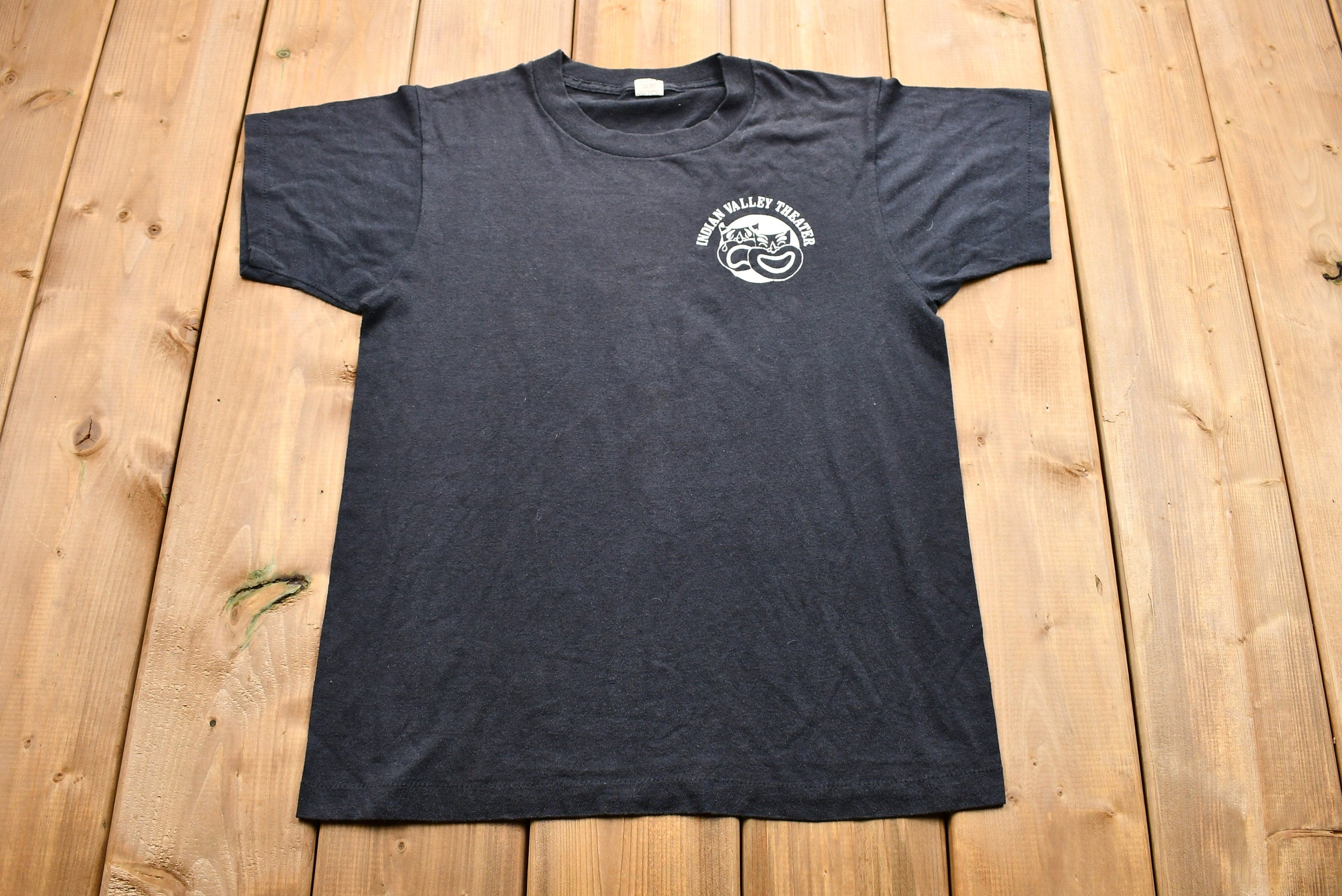 Vintage 1980s Indian Valley Theatre Group Drama T-Shirt