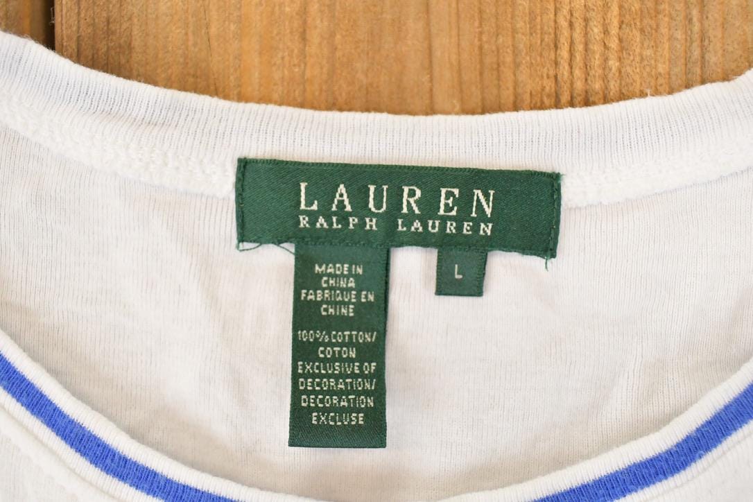Vintage Y2K Lauren Ralph Lauren Souvenir Yachting T-Shirt Women's M