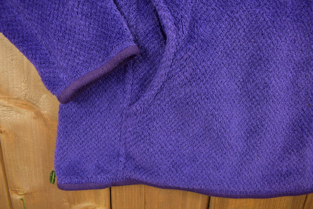 Vintage 1990s Patagonia Outdoor Quarter Button Snap Fleece