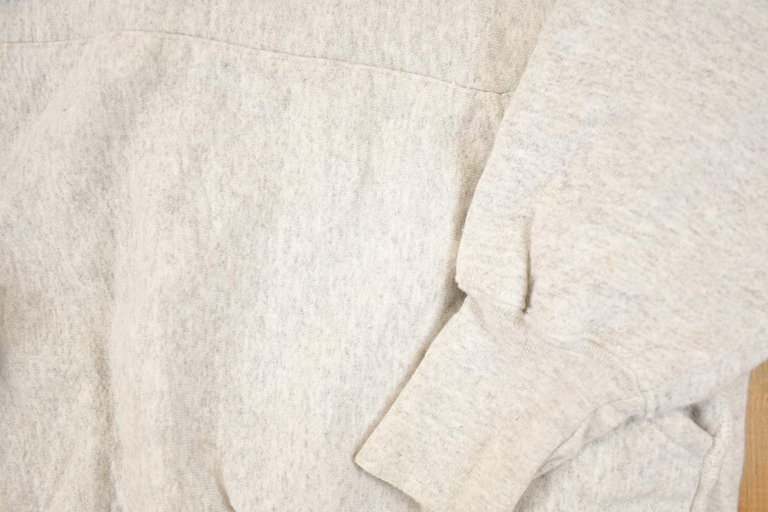 Vintage 1990s Henry J Knott Masonry Graphic Print Cross Grain Heavyweight Hoodie Sweatshirt Men's L
