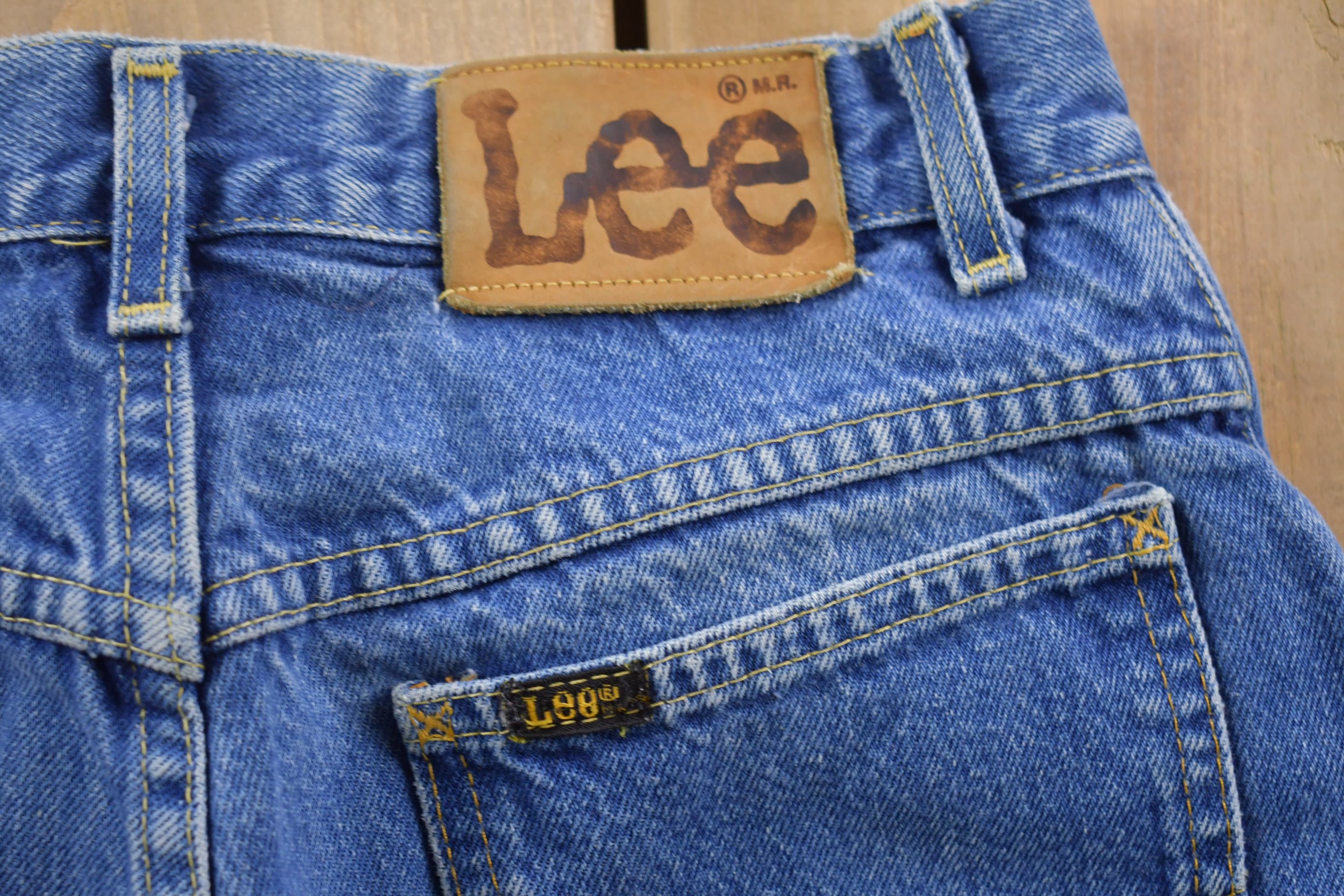 Vintage 1990s Lee Riders Blue Denim Jeans Size 26 x 32