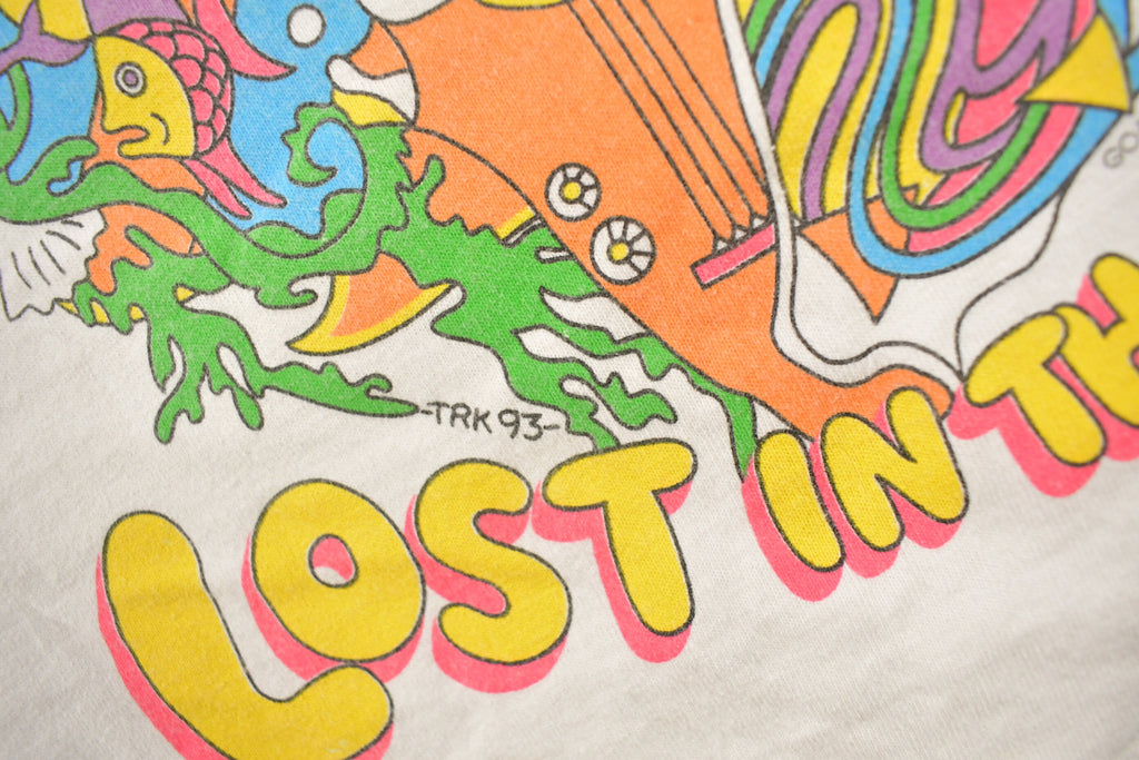 Vintage 1993 Fantasy Fest Key West Lost In The 60's Souvenir T Shirt