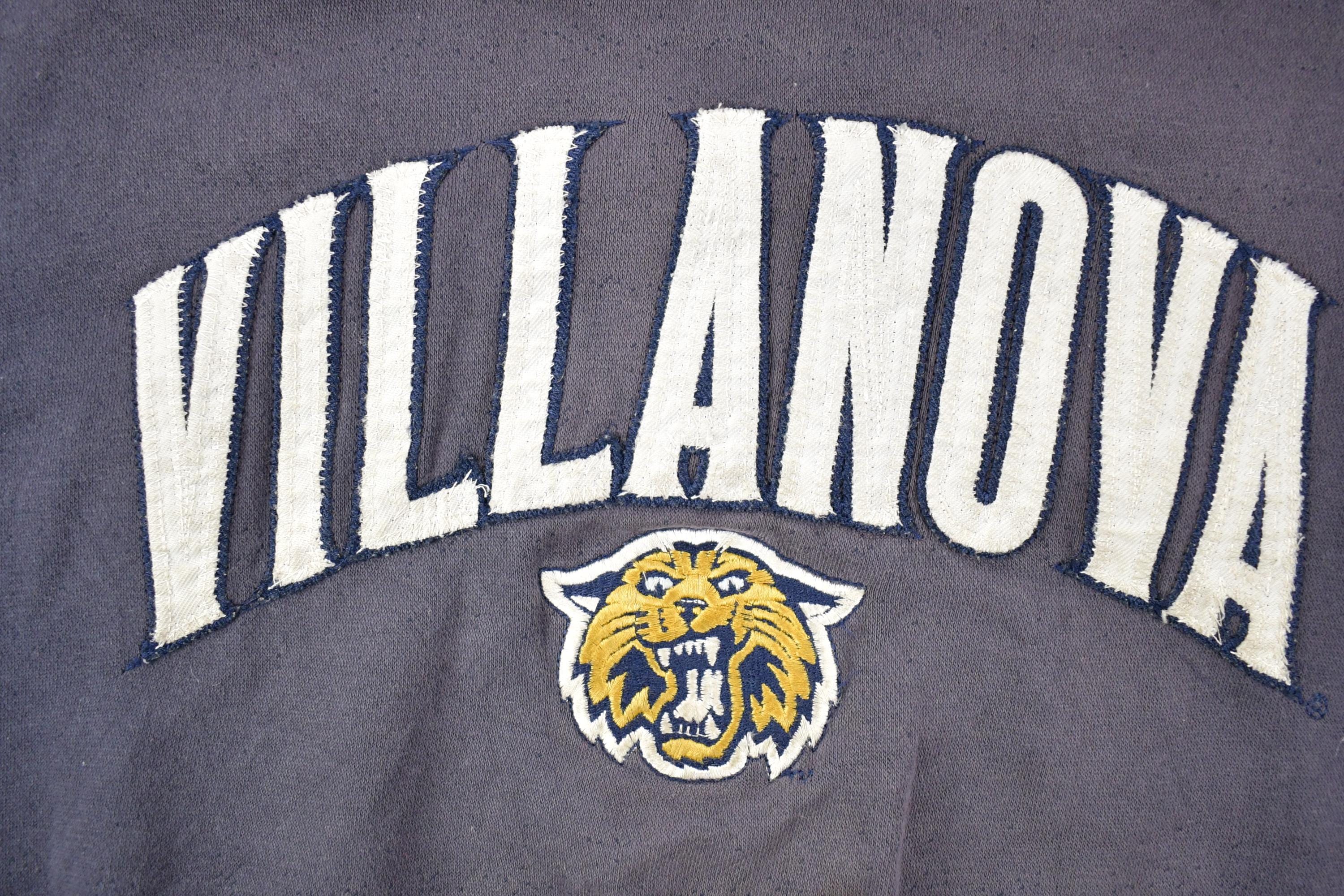 Vintage 1990s Villanova Tigers University Collegiate Hoodie