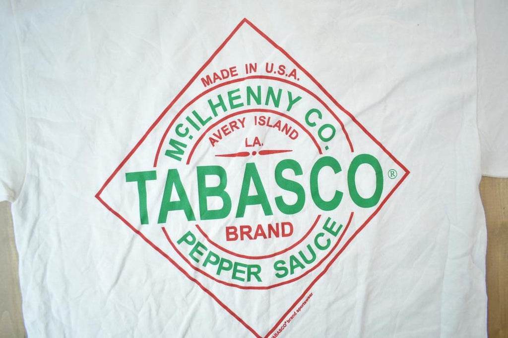 Vintage 1990s Tabasco Pepper Sauce Graphic T-Shirt