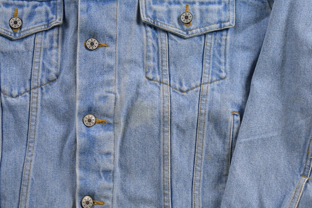 Vintage 1990s Wheel Of Fortune Denim Jean Promo Jacket