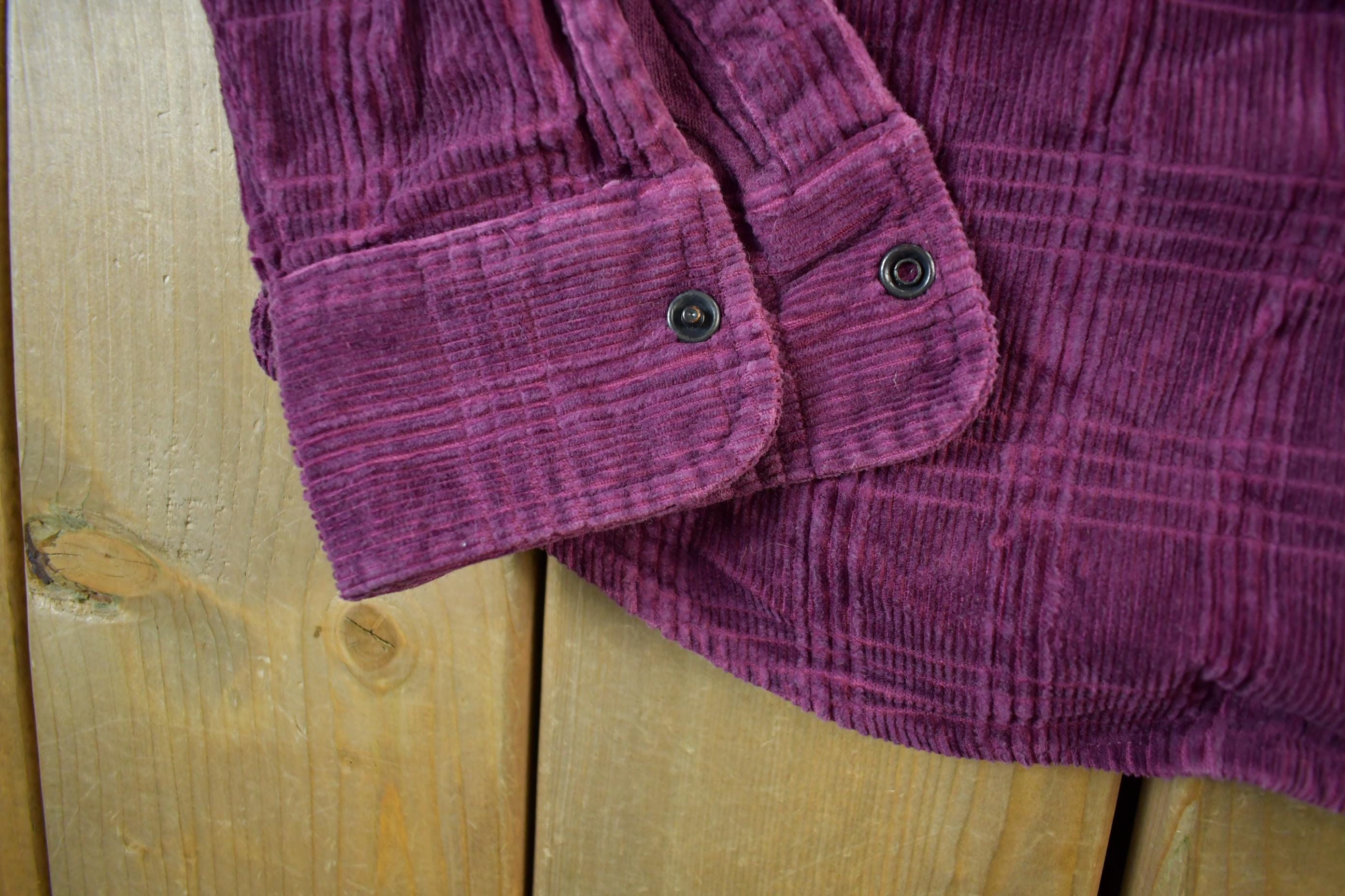 Vintage 2000s Harley Davidson Corduroy Button Up Shirt
