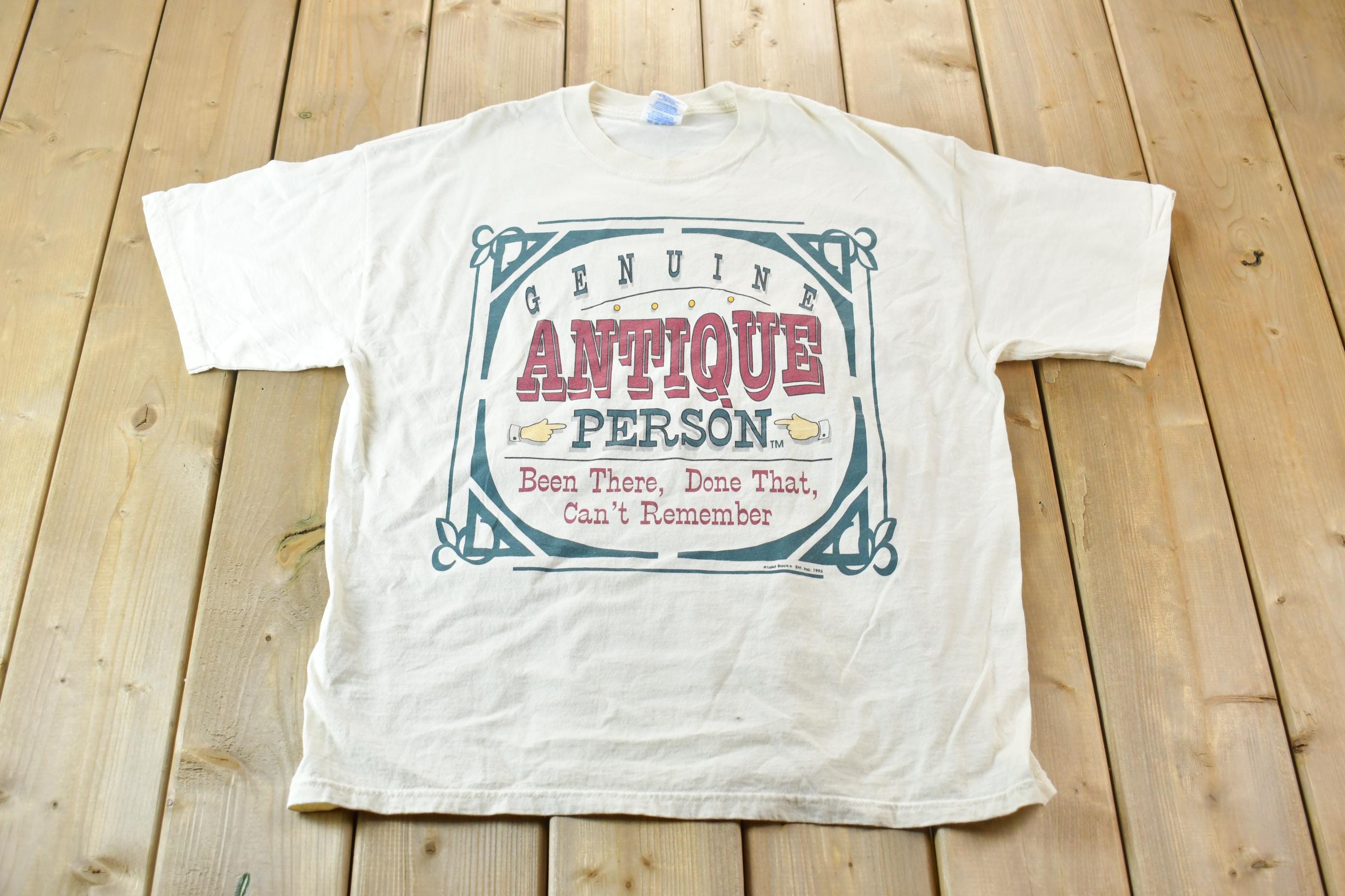 Vintage Funny 1990s Single Stitch Graphic T-Shirt