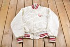Vintage 1990s Pla-Jac Redwings Satin Bomber Jacket