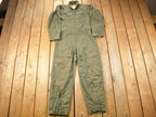Vintage 1980 Military Flyer Coverall Jumpsuit Size 40R