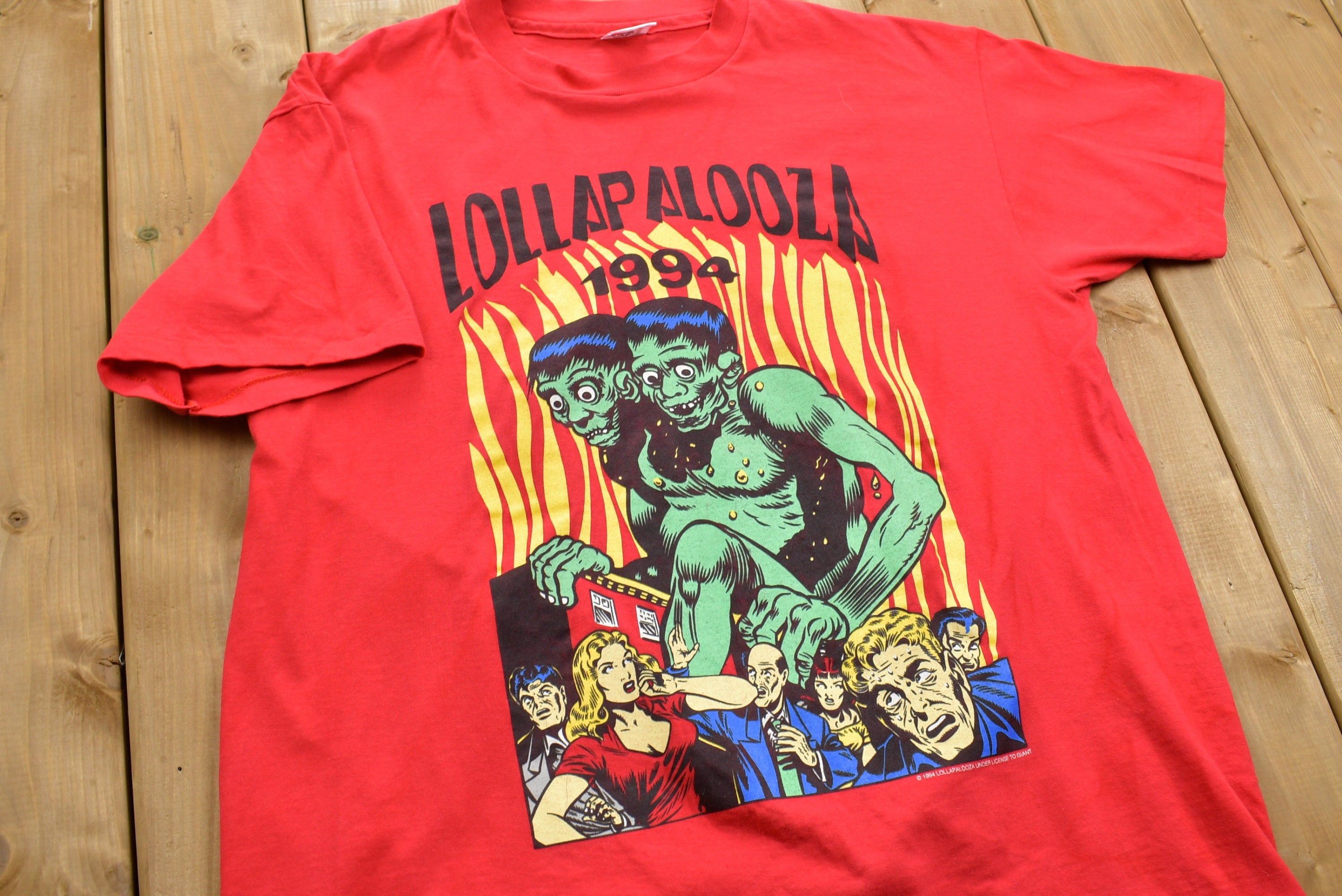 RARE Dead Stock 1994 Lollapalooza Tour T-shirt