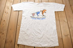 Vintage 1995 Dr Seuss Three Fish Dish Graphic T-shirt
