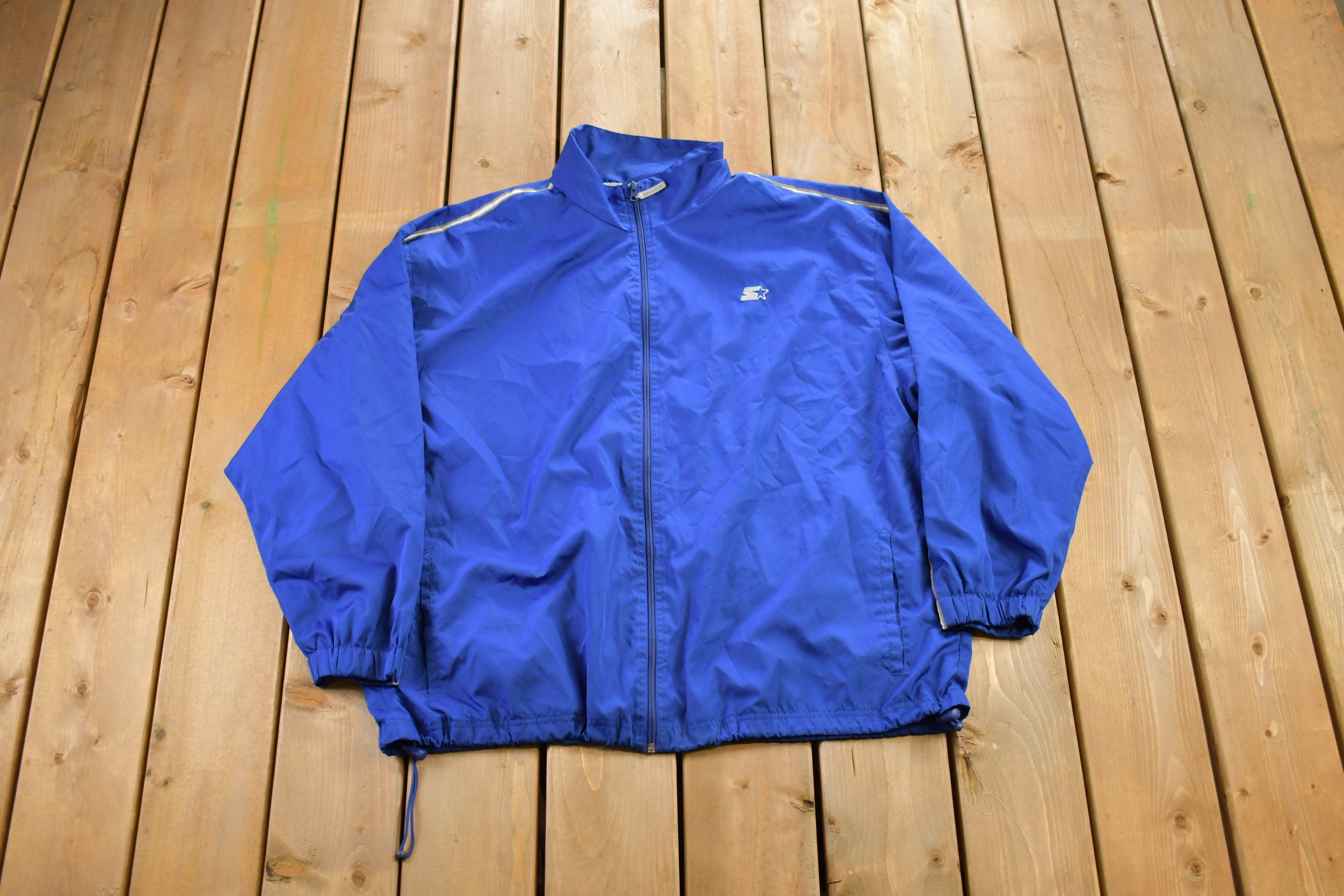 Vintage 1990s Starter Embroidered Windbreaker Jacket