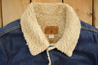 Vintage 1990s Rio Grande Outerwear Sherpa Lined Denim Jacket