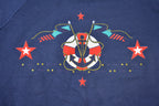 Vintage 1990s Gopher Sport Nautical Graphic Raglan Crewneck Sweatshirt