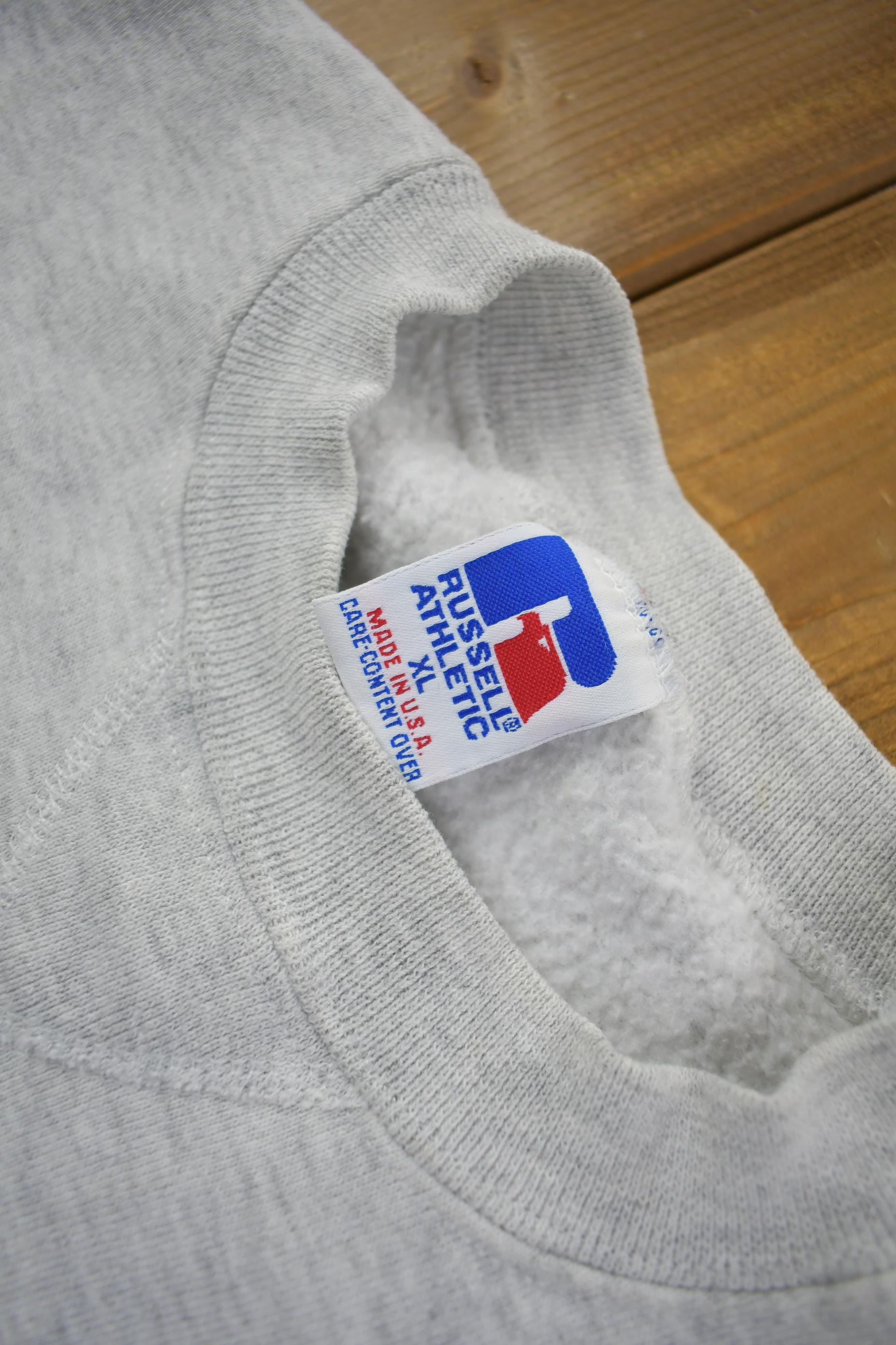 Vintage 1990s Farrell Athletics Russell Athletics Crewneck Sweatshirt Made In USA