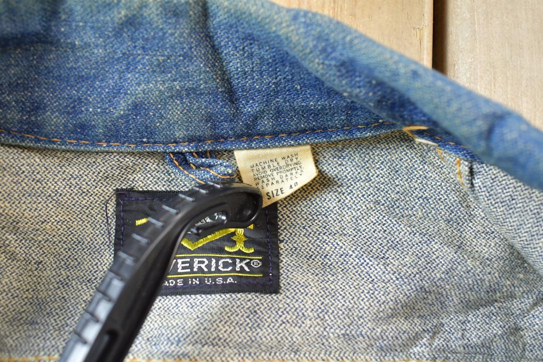 Vintage 1970s Maverick Jean Jacket Size 40