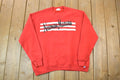 Vintage 1990s Neiman Marcus Russell Crewneck Sweatshirt / 90s Crewneck / Made In USA / Streetwear / Embroidered