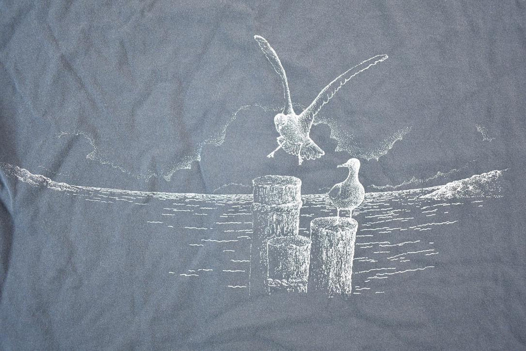 Vintage 1990s Bahamas Birds Souvenir Single Stitch Graphic Print T-Shirt Made In