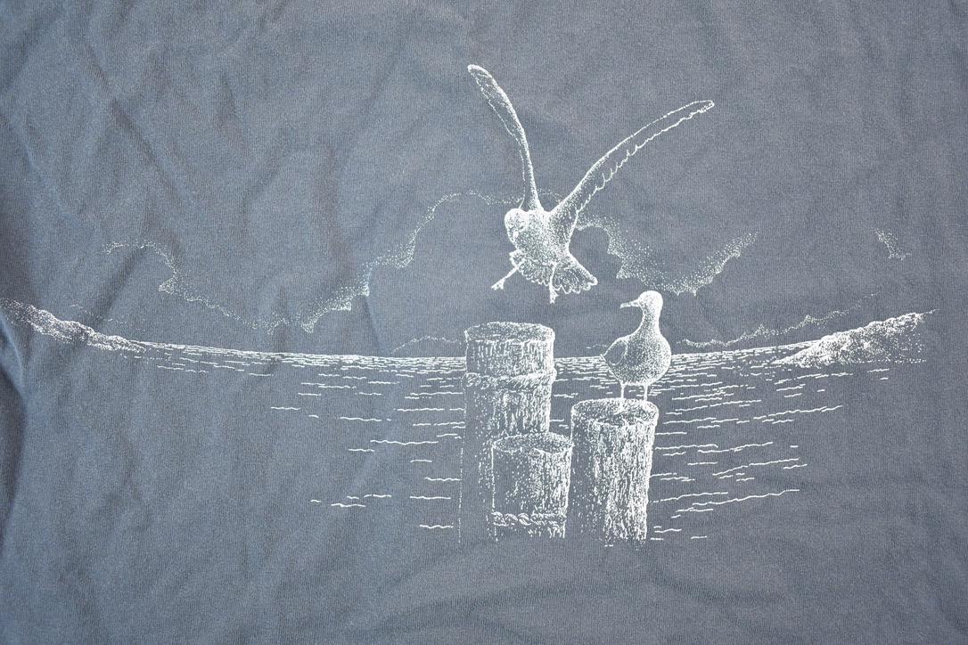 Vintage 1990s Bahamas Birds Souvenir Single Stitch Graphic Print T-Shirt Made In