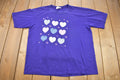 Vintage 1990 Cute Heart Pattern Graphic Grandma T-Shirt