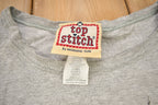 Vintage 1990s Top Stitch Embroidered Lighthouse Theme T Shirt