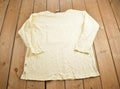 Vintage 1990s NineTwoSixFive Yellow Crewneck Made In USA