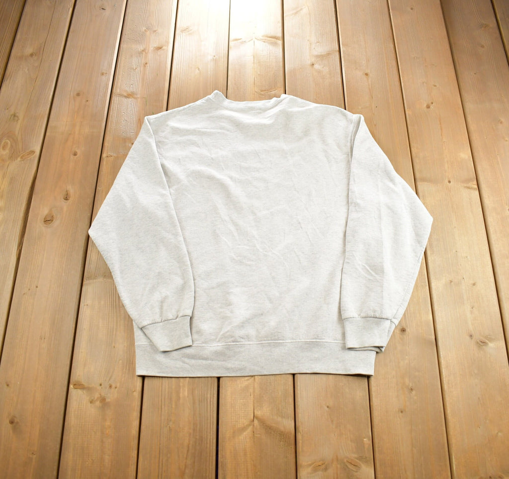 Vintage 1990s Plain Grey Crewneck Sweatshirt