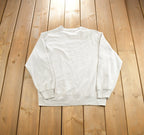 Vintage 1990s Plain Grey Crewneck Sweatshirt