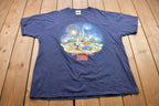 Vintage 2000 Disney World Magic Kingdom Graphic T Shirt