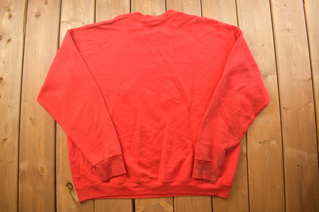 Vintage 1990s Blues Society Crewneck Sweatshirt