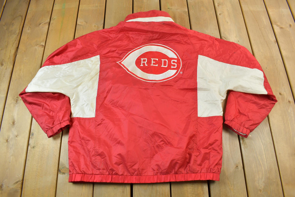 Vintage 1990s Cincinnati Reds MLB Windbreaker Jacket