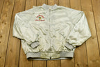 Vintage 1990s Abou Ben Adhem Satin Shriner Jacket Jacket