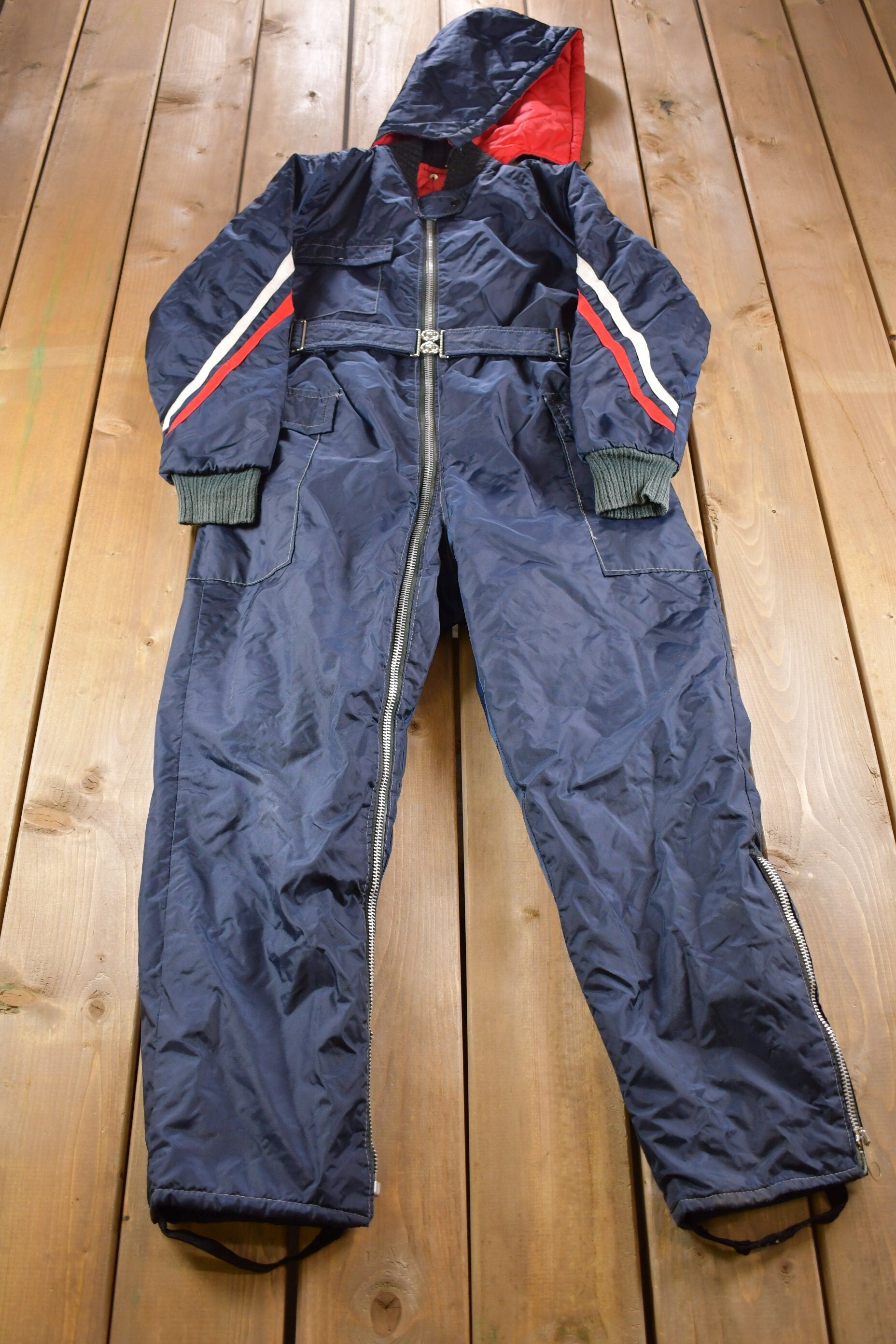 Vintage 1980s Insulated Jumpsuit Size Small