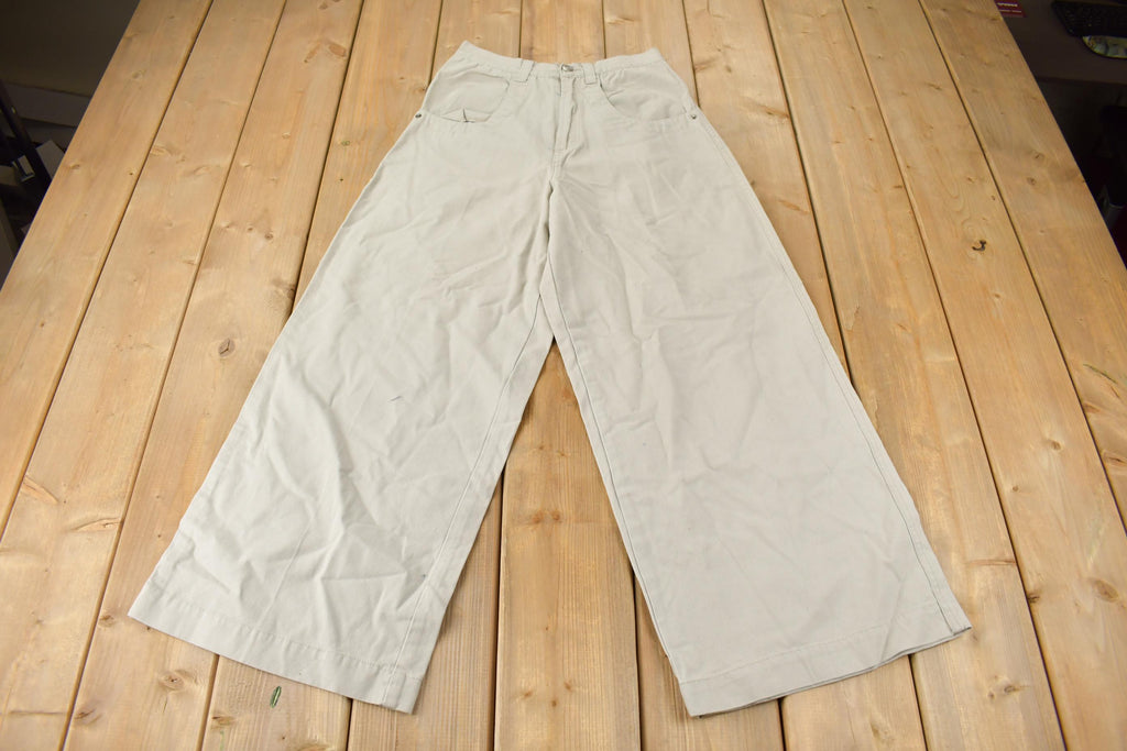 Vintage 1990s Deadstock Massive Wide Leg FUEL Jeans Cotton Pant Size 28 x 28