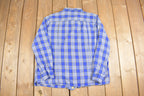 Vintage 1990s Plaid Button Up Shirt