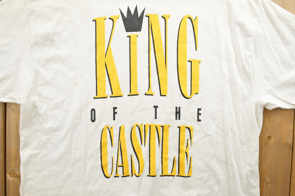Vintage 1990s King Of The Castle Crown Logo Graphic T-Shirt