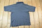 Vintage 1990s 725 Striped Button Up Polo Style Shirt