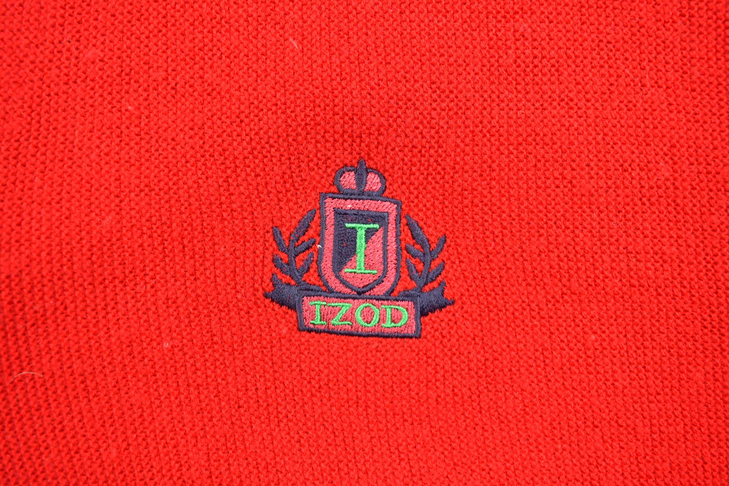 Vintage 1990s I Zod Knitted Cardigan Sweater
