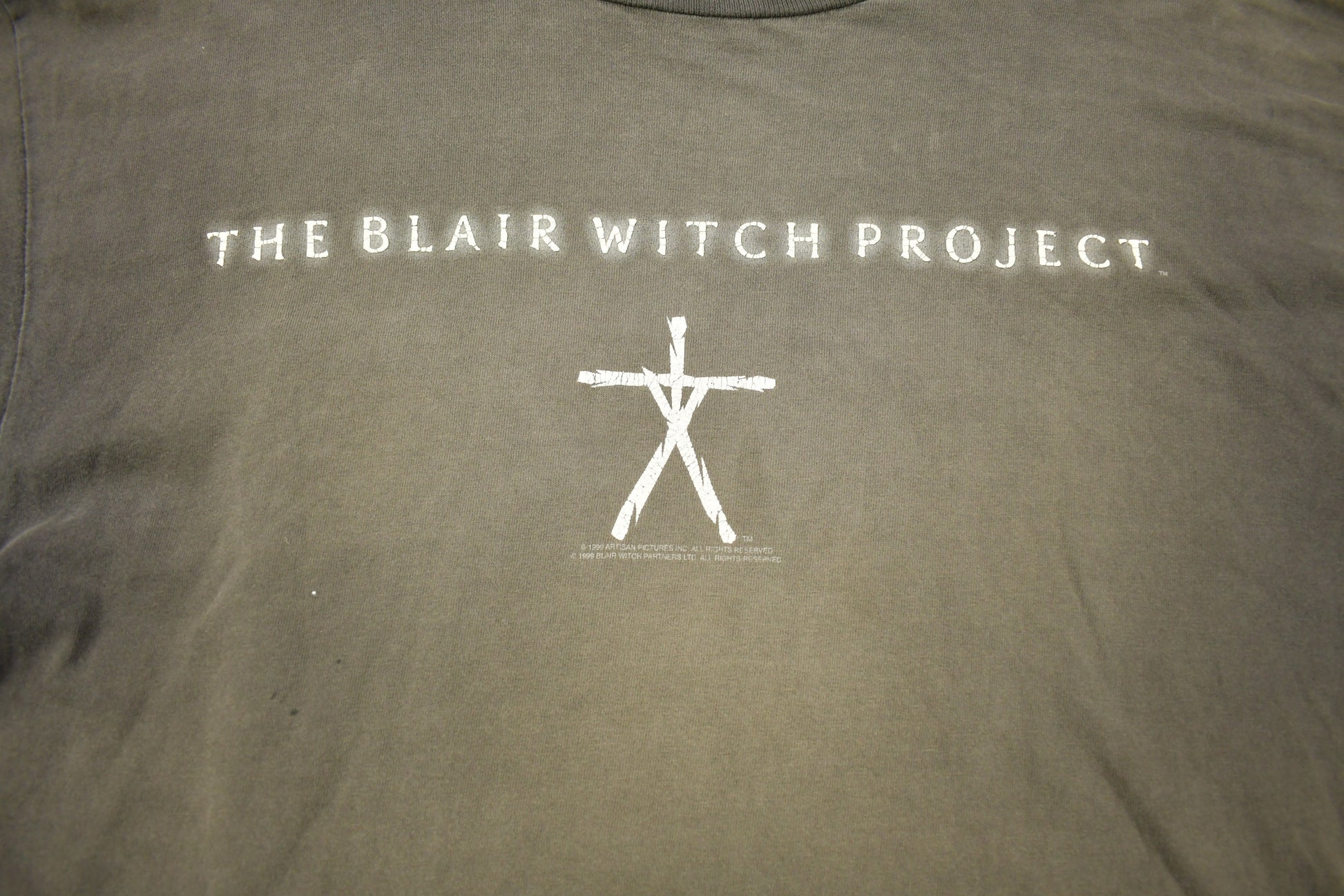 Vintage 1999 The Blair Witch Project Movie Promo T-shirt
