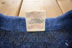 Vintage 1970s Plaid 100% Wool Hilda Ltd Zip Up Cardigan
