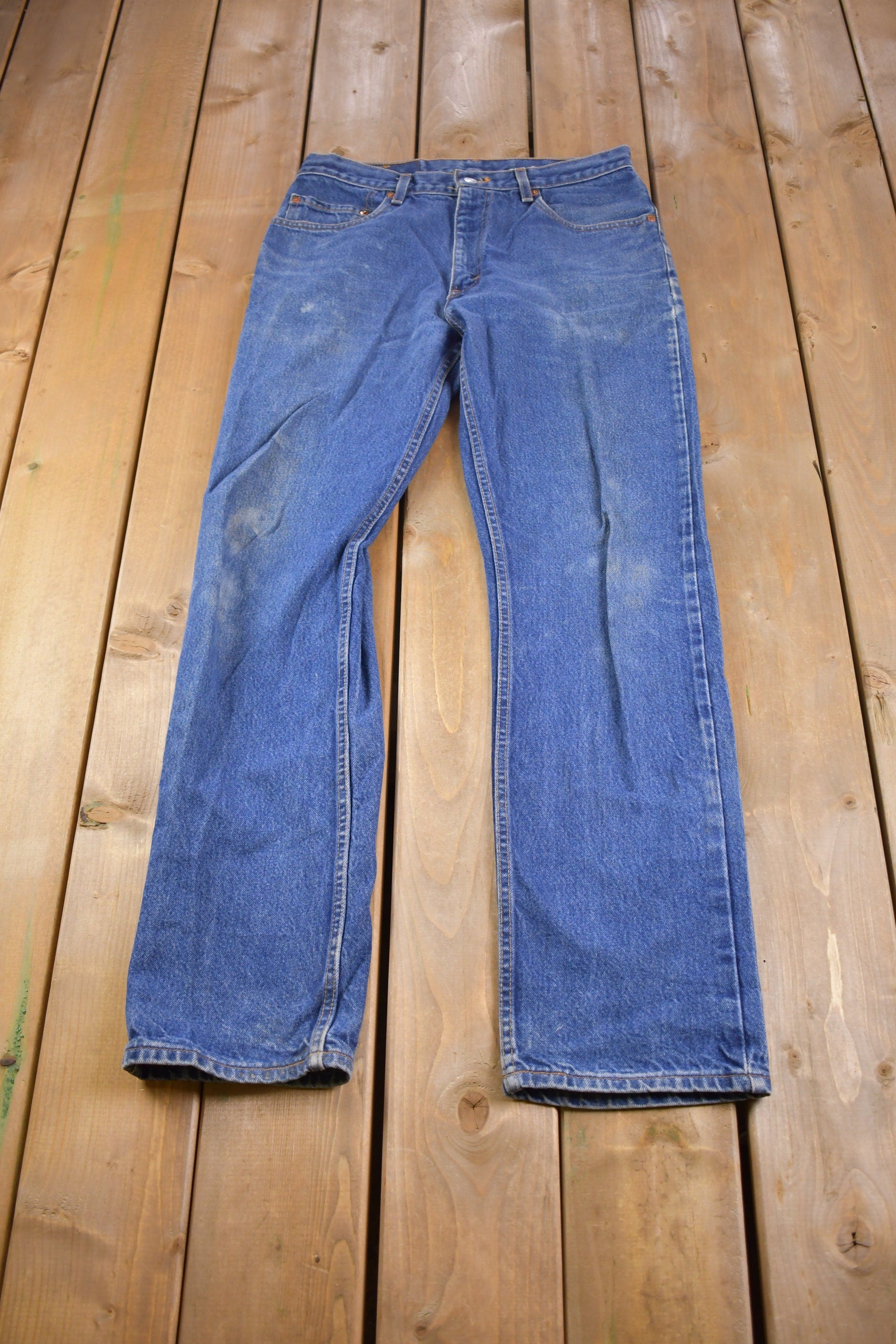 Vintage 1990s Levi 505 Red Tab Jeans Size 32 x 32