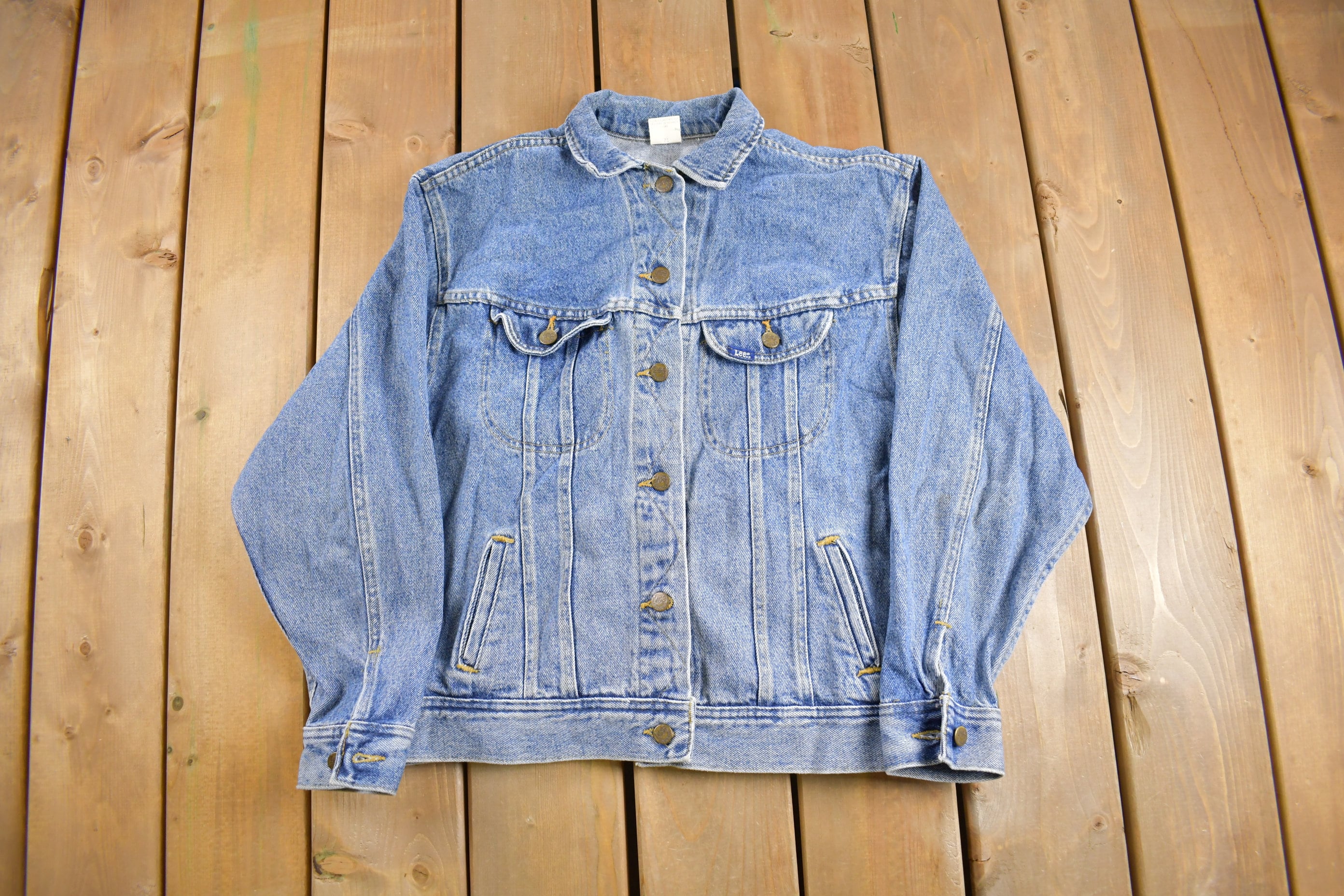 Vintage 1980s Lee Denim Jean Jacket