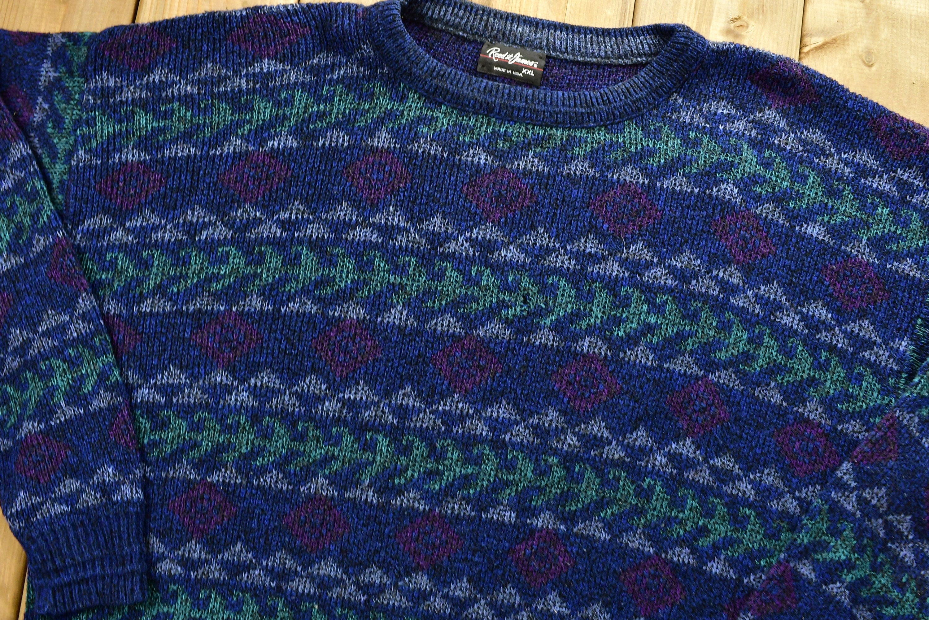 Vintage 90's Reed St James Knitted Sweater