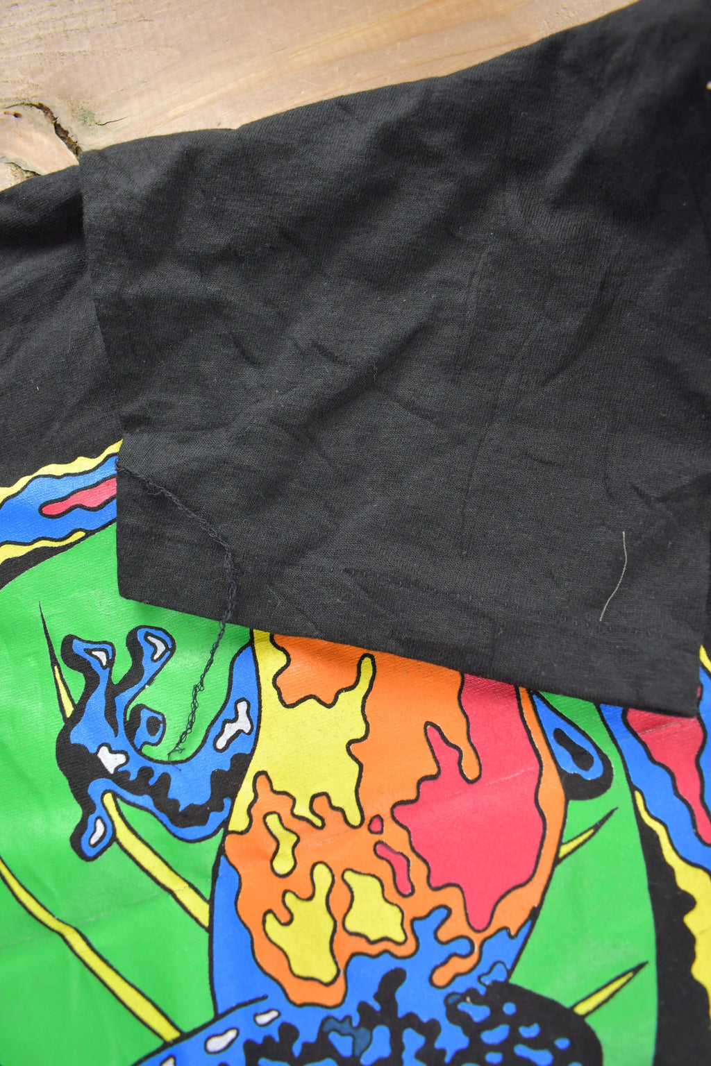 Vintage 1995 Poison Dart Frog Earth Foundation Single Stitch Graphic T-Shirt Made In USA