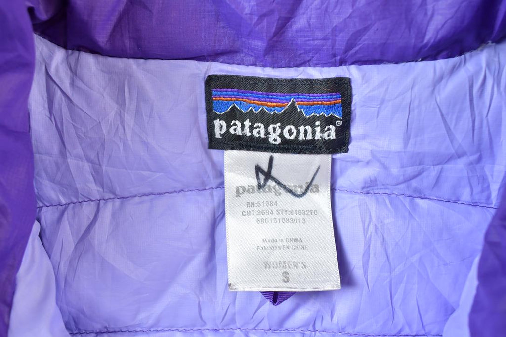 Vintage 1990s Womens Patagonia Zip Up Light Puffer Windbreaker Jacket
