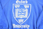 Vintage 1980s Oxford University Crewneck Sweatshirt Men's S