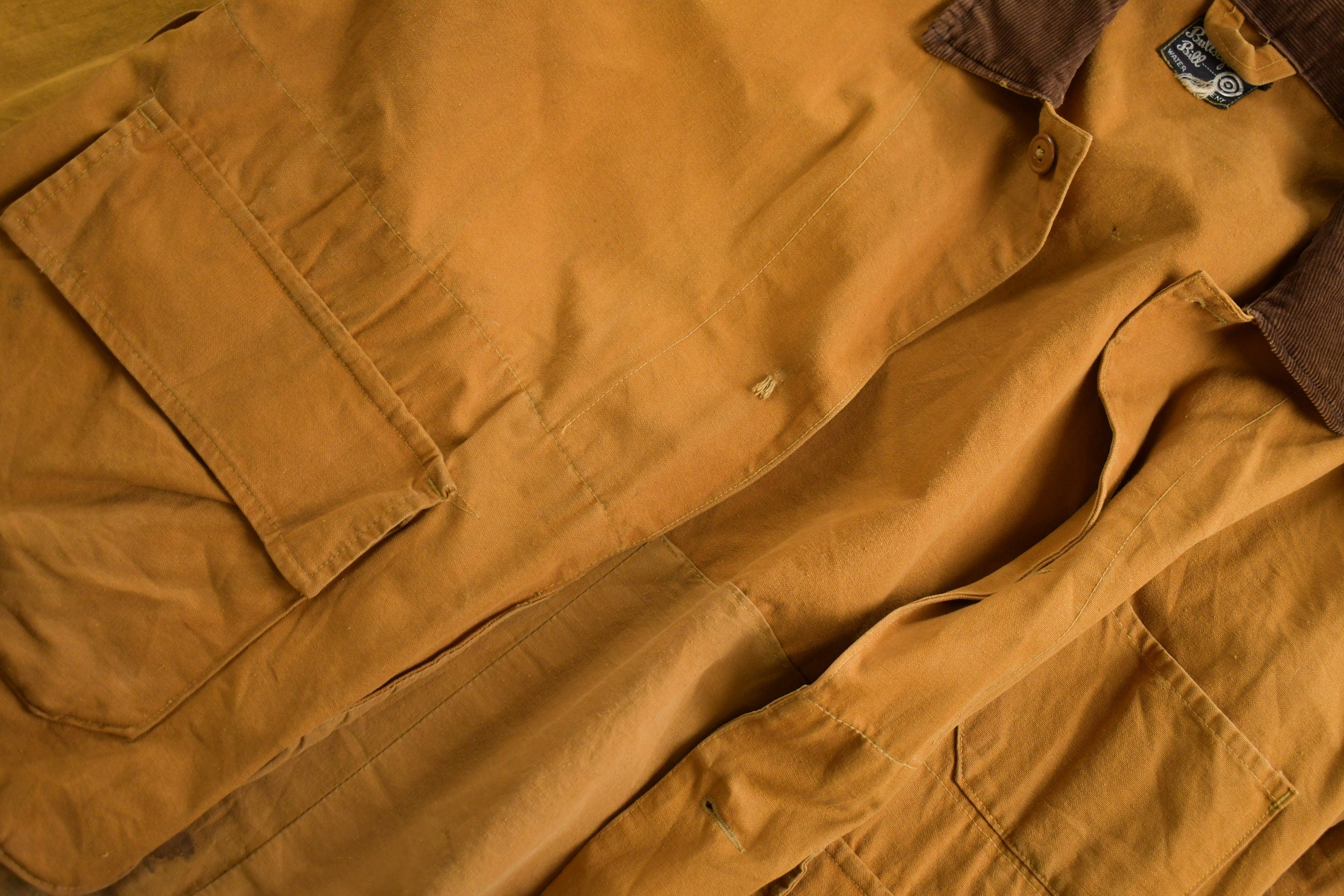 Vintage 1970s Bullseye Bill Canvas Work Jacket