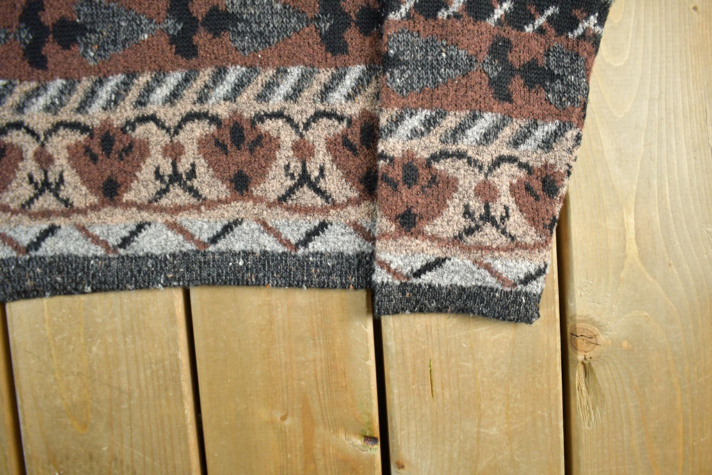 Vintage 1990s Reflections Knit Turtleneck Sweater Women's XL